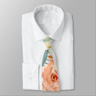 Roses garden tie