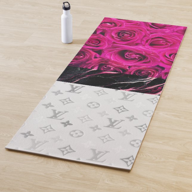  Roses Glitter Yoga Mat (In Situ)