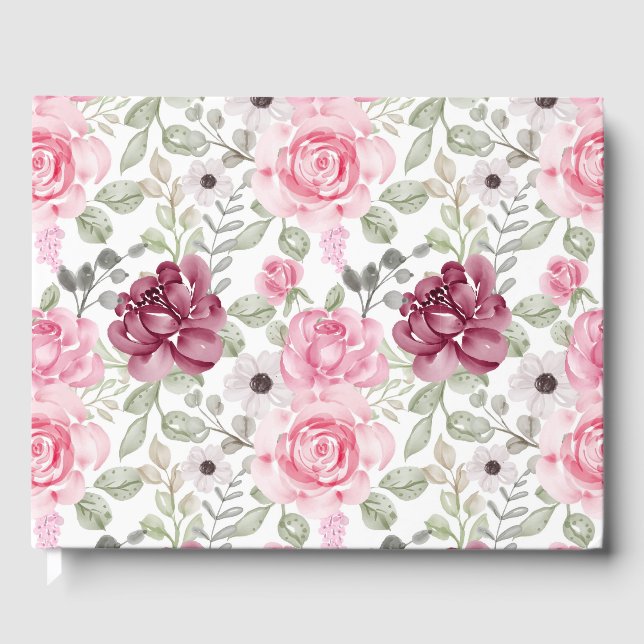 Roses guest book (Front)