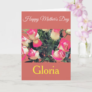 ROSES HAPPY MOTHER'S DAY CARD