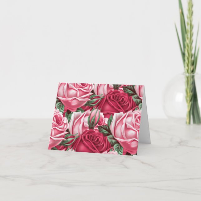 Roses Holiday Card (Front)