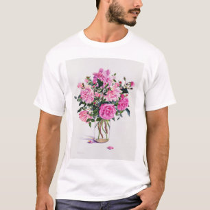 Roses in a Glass Jar T-Shirt