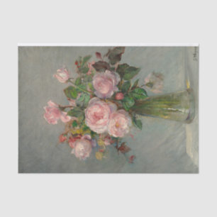 Roses in a Vase Tissue Paper