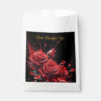 Roses in Bloom - Elegant Birthday Favour Bags