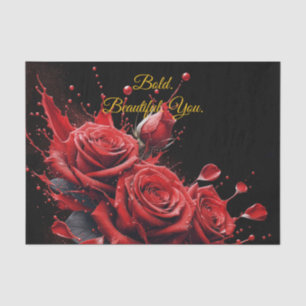 Roses in Bloom - Elegant Birthday Tissue Paper