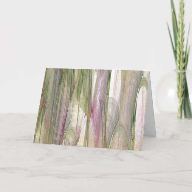 roses in the trees card (Front)