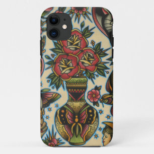 roses in vase Case-Mate iPhone case