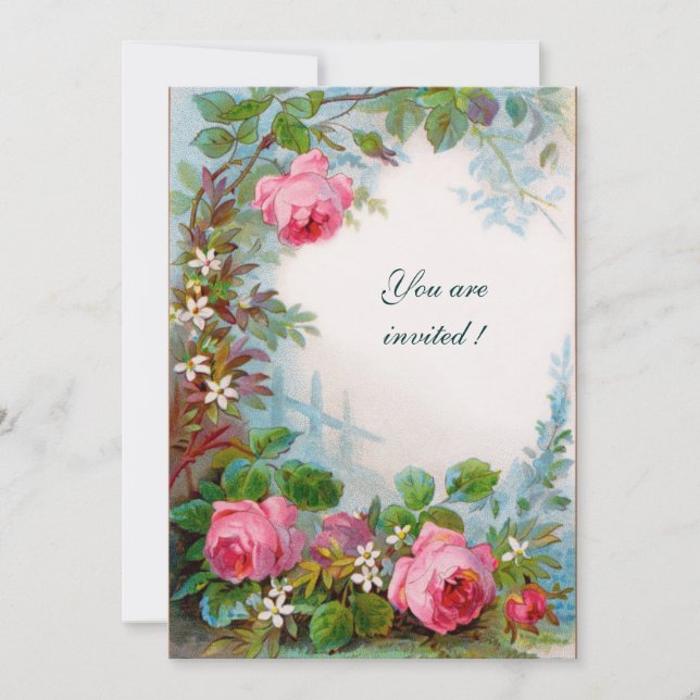 ROSES & JASMINES INVITATION (Front)