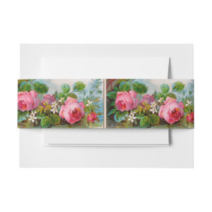 ROSES & JASMINES INVITATION BELLY BAND