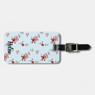 Roses Luggage Tag