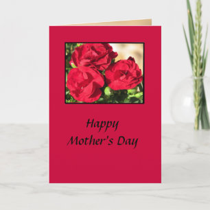 Roses Mother's Day Card