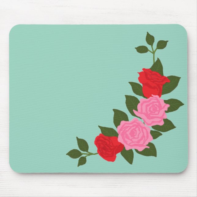 Roses Mouse Pad (Front)