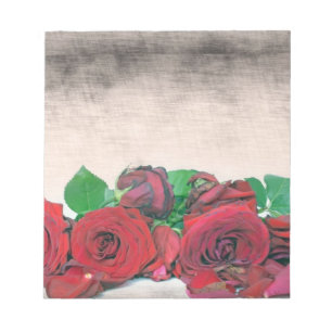 Roses Notepad