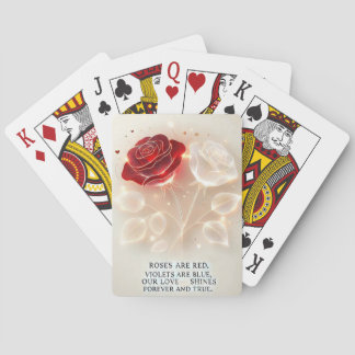 Roses of Light and Love" Playing Cards