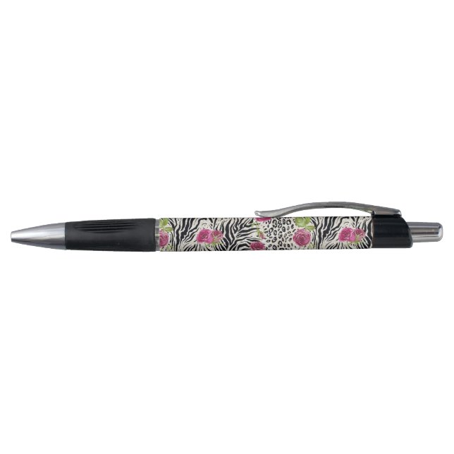 Roses On Animal Pattern (Top)