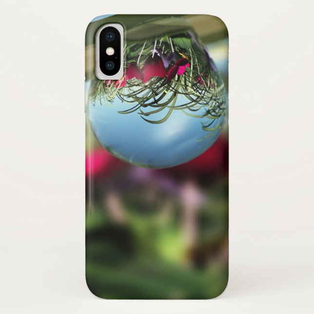 Roses on Raindrops iPhone Case-Mate Case (Back)