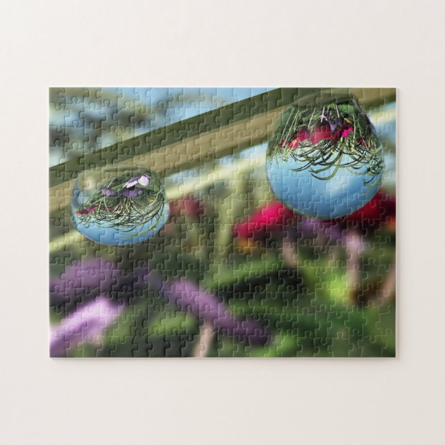 Roses on Raindrops Puzzle (Horizontal)