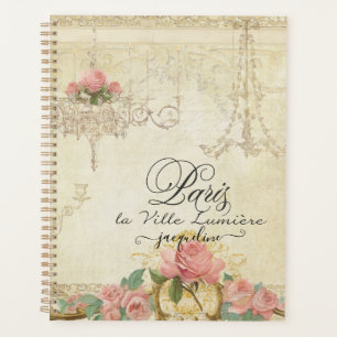 Roses Paris Chandelier Elegant Bridal Wedding Planner