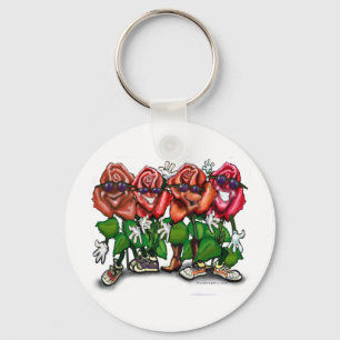Roses Party Key Ring