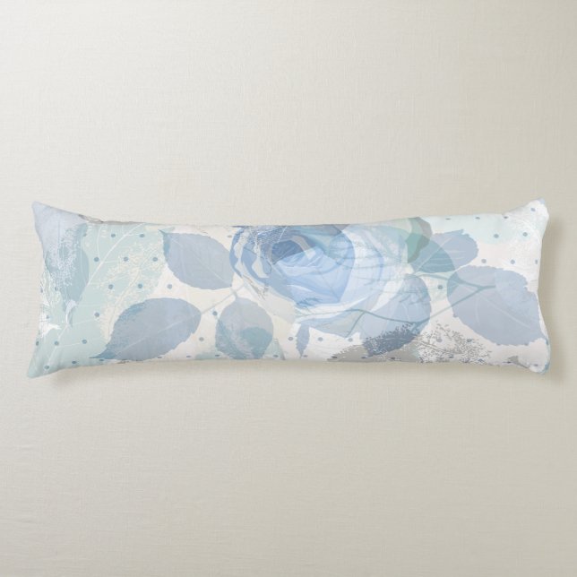 Roses pattern luxury design body cushion (Front)