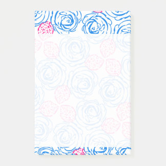 Roses Pattern Post-it Notes