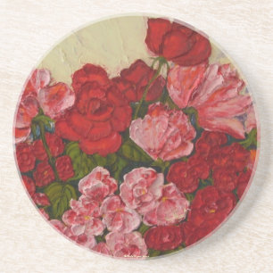 Roses & Peonies Coaster