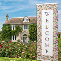 Roses Pink Floral Blooms Pretty Flowers Welcome
