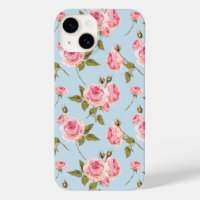 Roses & Polka Dots Pattern