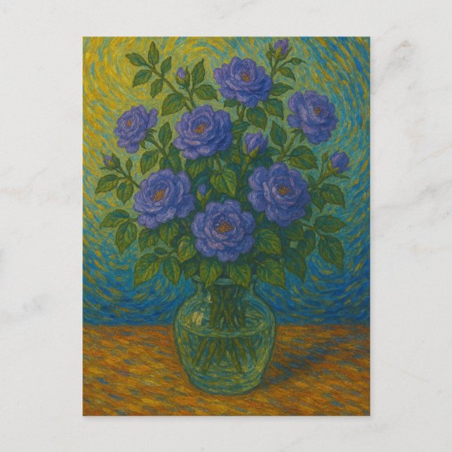 Roses Postcard (Front)