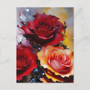 Roses Postcard