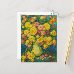 Roses Postcard
