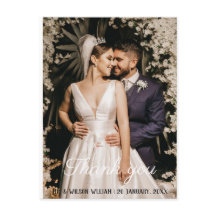 Roses poster wedding thank you wonderful