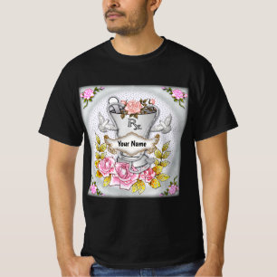 Roses RX Mortar Pestle T-Shirt