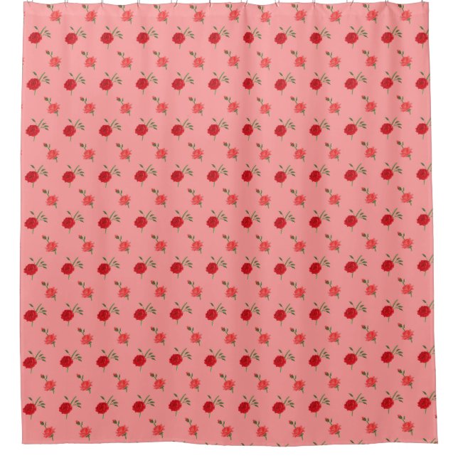 Roses Shower Curtain (Front)