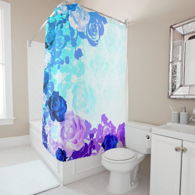 Roses Shower Curtain (In Situ)