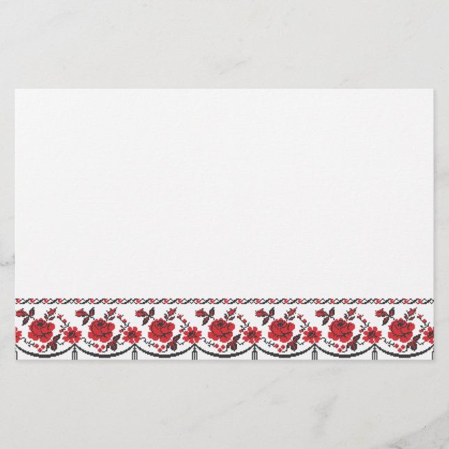 Roses Stationery (Front)