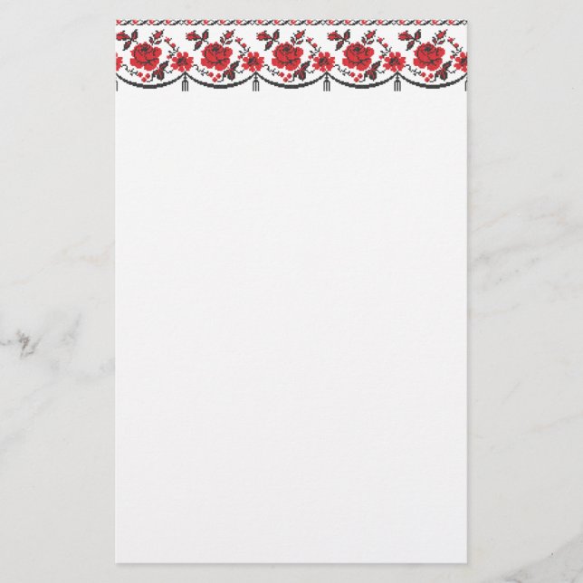 Roses Stationery (Front)