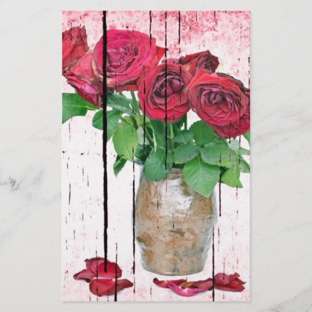 Roses Stationery (Front)