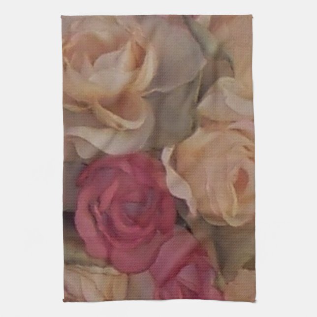 Roses Tea Towel (Vertical)