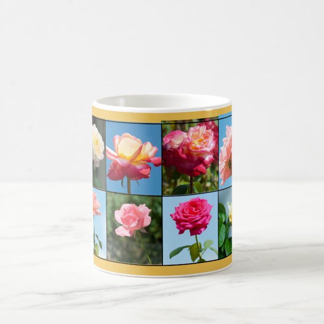 Roses template coffee mug (Center)