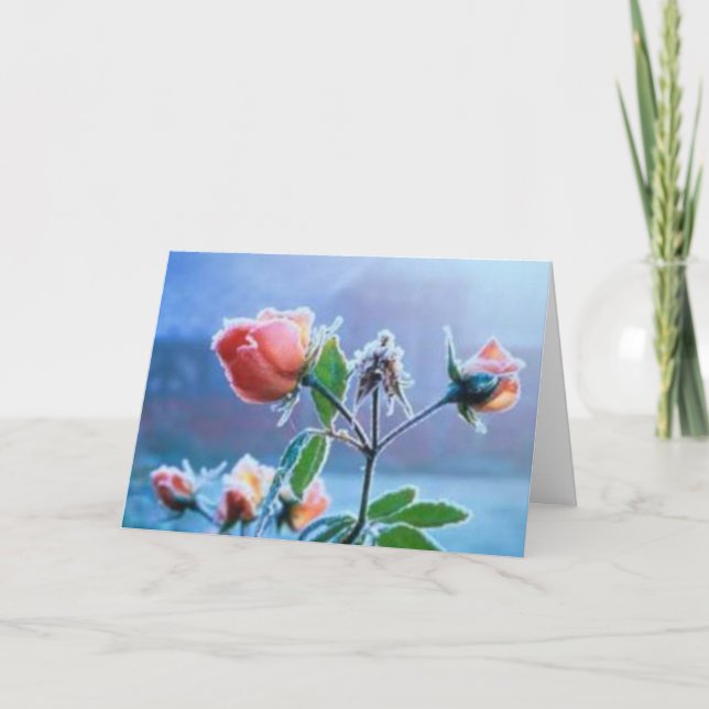 Roses Thank You Card (Front)
