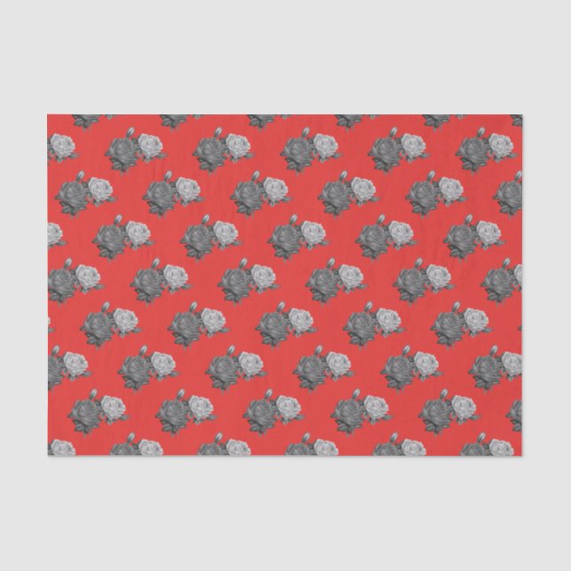 Roses   tissue paper (Front)