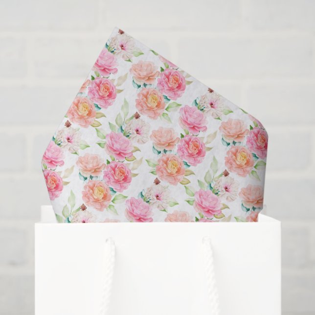 Roses Tissue Paper (Gift Bag)
