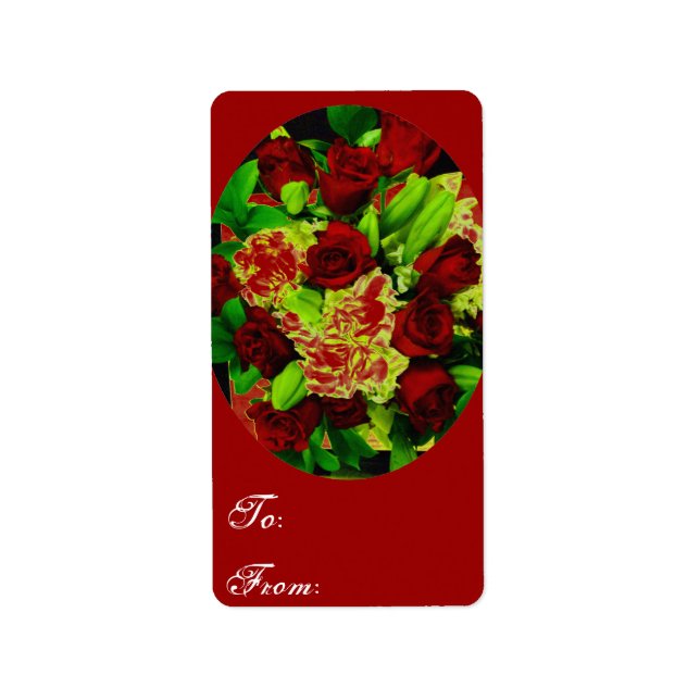 Roses,To & From_ Label (Front)