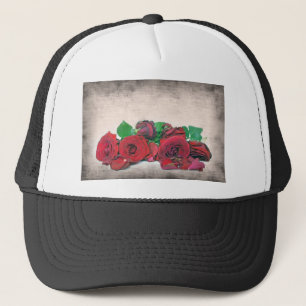 Roses Trucker Hat