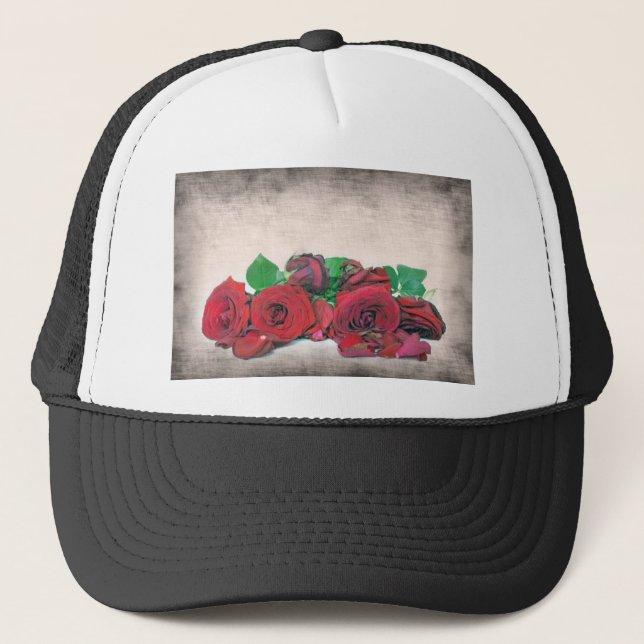 Roses Trucker Hat (Front)