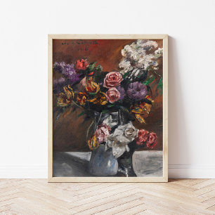 Roses, Tulips, and Lilacs   Lovis Corinth Poster