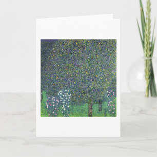 Roses under the Trees, c.1905 Holiday Card