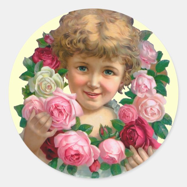 Roses Valentines Day Stickers (Front)