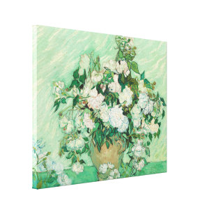 Roses   Vincent Van Gogh Canvas Print